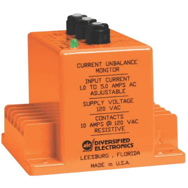 3-Phase Current Unbalance and Over Current Monitor